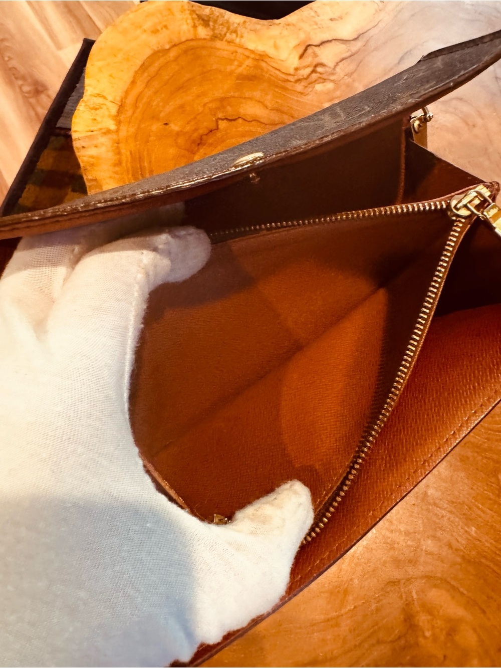 Louis Vuitton vintage monogram Sarah wallet converted Crossbody - Picture 9 of 15